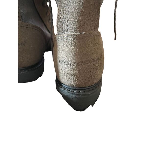 Corcocan Mens Brown Suede Leather Full Force Footwear Combat Boots Size 7.5 - Picture 6 of 16